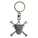 Llavero metalico  3D One Piece Skull Luffy