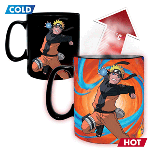 Taza Termosensible Naruto Shippuden Duelo 460ml