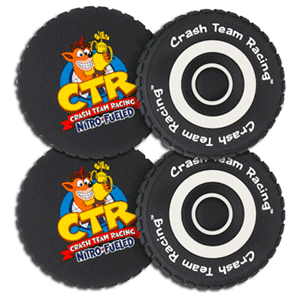 Posavasos Crash Team Racing