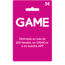 Recarga tarjeta monedero GAME 5 Euros