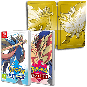 Pokémon Espada + Escudo + Steelbook
