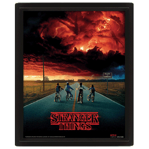 Cuadro 3D Stranger Things Mind Flayer