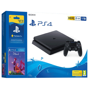 Playstation 4 Slim 1Tb + Suscripción 12 meses PS Plus + Deiland