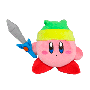 Peluche Kirby 12 Cm Sword Kirby