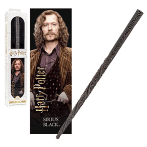 Varita y Marcapáginas 3D Sirius Black