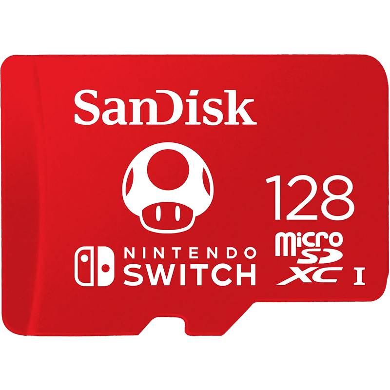 Memoria Sandisk 128GB microSDXC Toad -Licencia oficial-