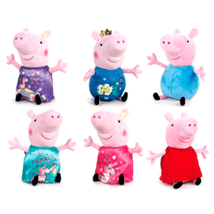 Peluche Surtido Peppa Pig It´s Magic 26cms