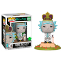 Figura POP Rick y Morty: King of $#!+ Con Sonido