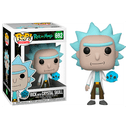 Figura POP Rick y Morty: Rick con Calavera de Cristal