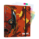 Carpeblock 4 Anillas Fortnite Diseño 2