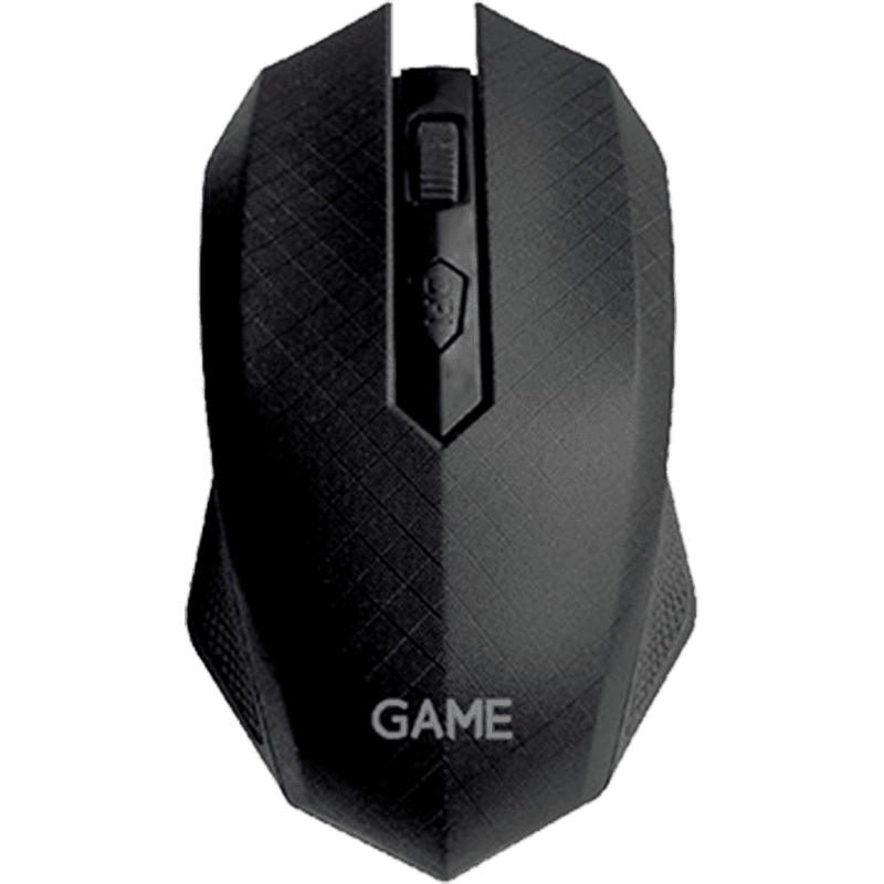 GAME MX122W Inalambrico Negro - Raton Gaming
