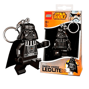 Llavero LEGO Star Wars LED: Darth Vader 6cm