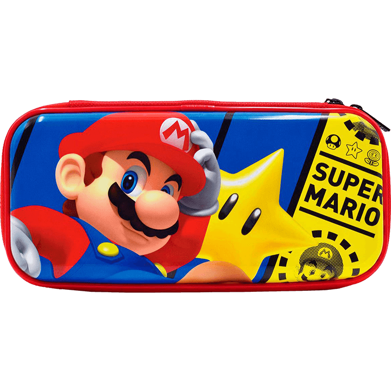 Funda Hori Premium Vault Case Mario -Licencia oficial-