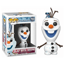 Figura POP Frozen 2: Olaf con Salamandra