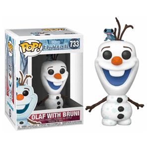 Figura POP Frozen 2: Olaf con Salamandra