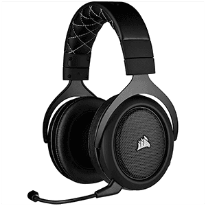Corsair HS70 Pro Wireless Carbon PC-PS4-PS5 - Auriculares Gaming Inalámbricos