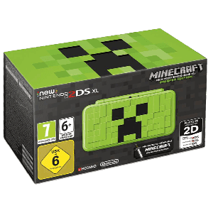 New Nintendo 2DS XL Minecraft Edition