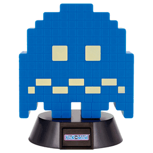 Lámpara 3D PacMan: Fantasma Azul