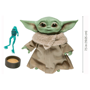 Peluche The Mandalorian: The Child 19cm