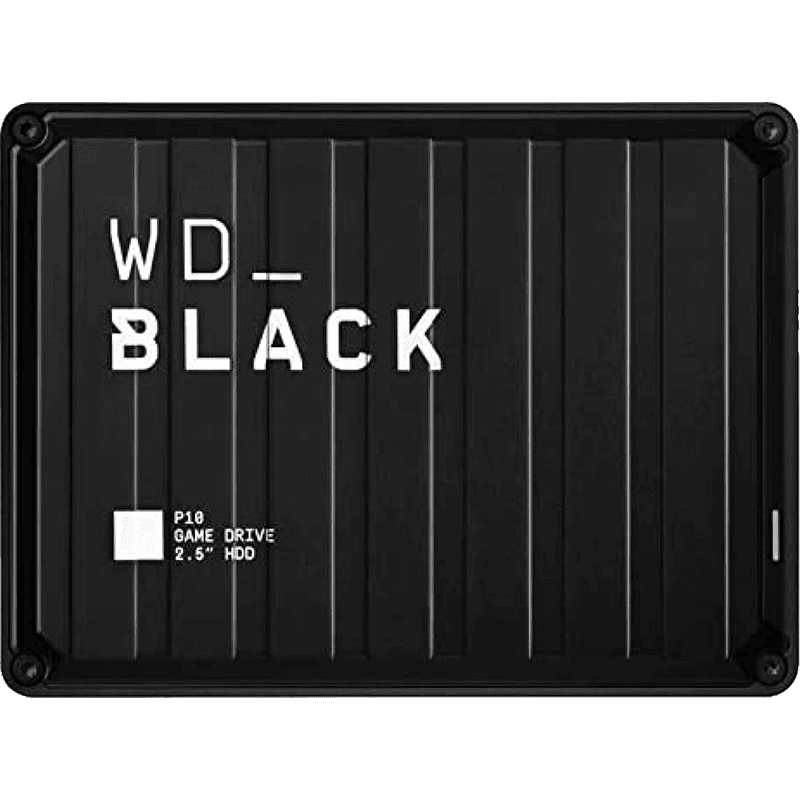 Disco Duro Externo WD_Black P10 Game Drive 5TB PS4-PS5–XBOX–PC