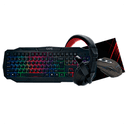 GAME PK200 Pack Gaming 4in1 - Teclado + Ratón + Alfombrilla + Auriculares