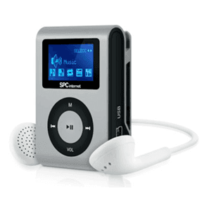 Reproductor MP3 SPC Sport Clip Plata - Reacondicionado