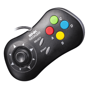 Gamepad Negro para SNK Neo Geo Mini - Reacondicionado