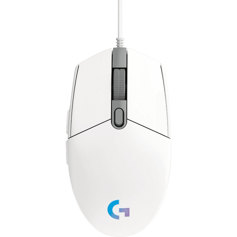 Logitech G203 LIGHTSYNC 2nd Gen Blanco RGB 8000 DPI - Raton Gaming