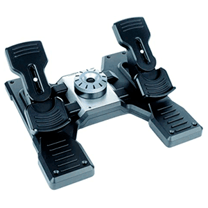 Logitech G Saitek PRO Flight Rudder Pedals - Pedales