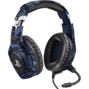 Trust GXT488 Forze-B Camo Azul PC - PS5 - PS4 - Switch - Licencia PlayStation - Auriculares Gaming