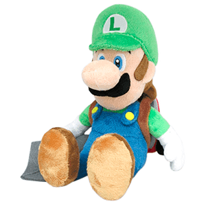 Peluche Luigi´s Mansion: Luigi Poltergust 5.000