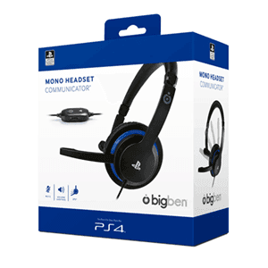 Auricular Mono Headset Communicator - Licencia Oficial PS4