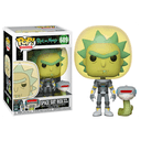 Figura POP Rick y Morty: Rick Traje Espacial y Serpiente