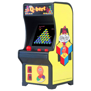 Llavero Q Bert 10cms