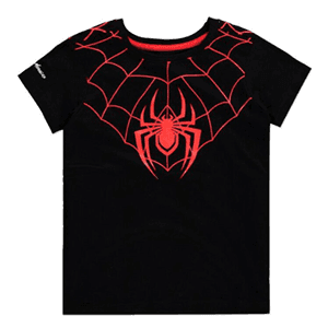 Camiseta Spider-Man Miles Morales Talla 134-140cms