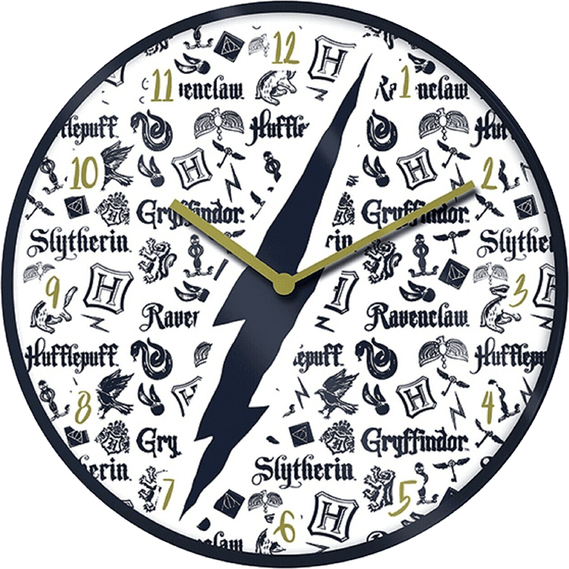 Reloj Pared Harry Potter Infographic