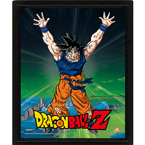 Cuadro 3D Dragon Ball Z: Power Levels