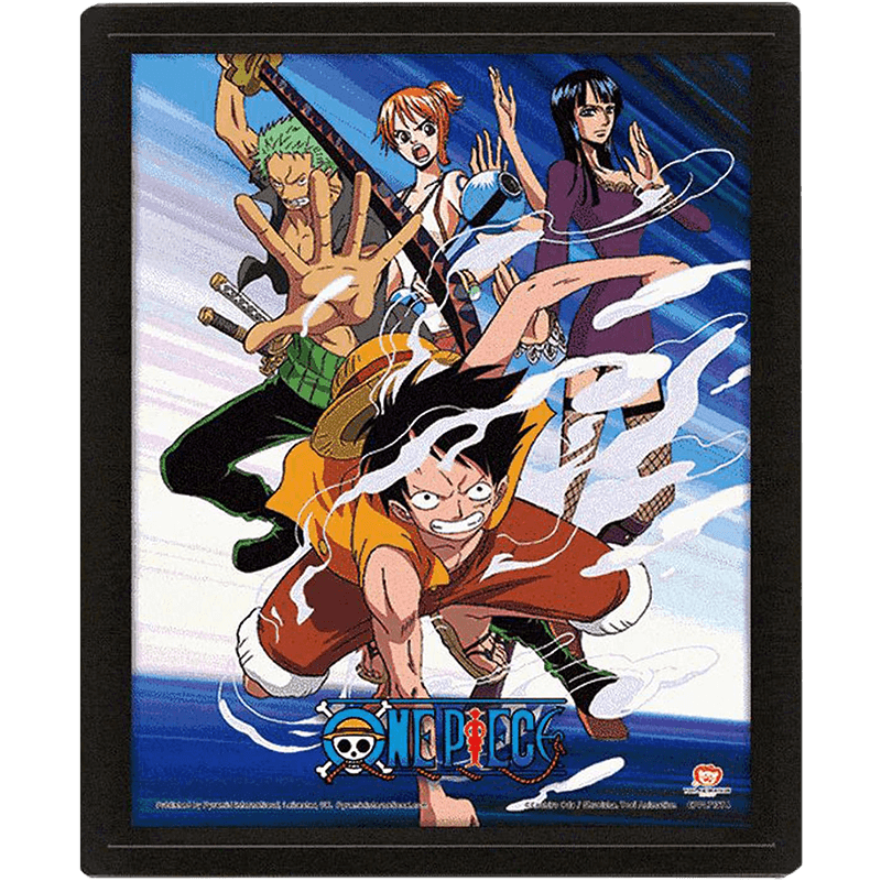 Cuadro 3D One Piece: Straw Hat Assault