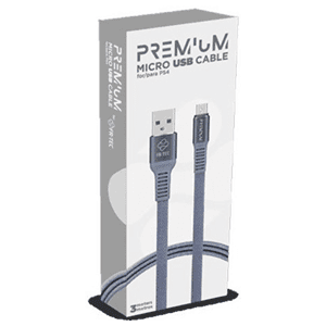 Cable Carga MicroUSB Premium 3m FR-Tec