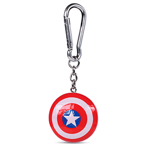 Llavero de Poliresina Marvel: Escudo de Capitán América