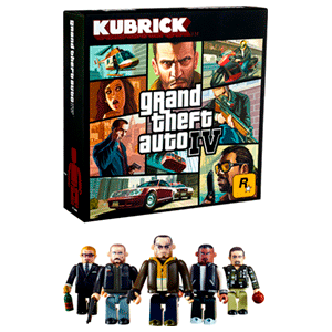 Kubrick Set GTA IV - Reacondicionado