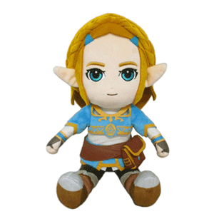 Peluche The Legend of Zelda Breath of the Wild: Princesa Zelda 21cm