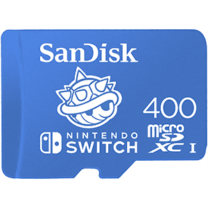 Memoria Sandisk 400GB microSDXC Caparazón -Licencia oficial-