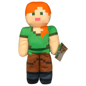 Peluche Minecraft 30cm: Alex