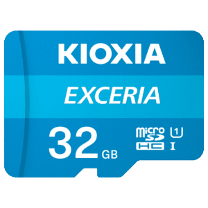 Kioxia MicroSD Exceria G3 32GB Clase 10, 160 MB/s Tarjeta Memoria