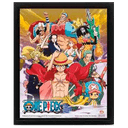 Cuadro 3D One Piece: Victory at Sunset