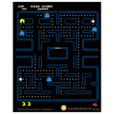 Cuadro 3D Pac-Man: Laberinto
