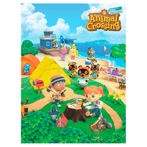 Lienzo 30x40 Animal Crossing: Island Life