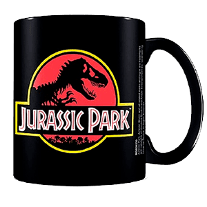 Taza Jurassic Park Logo