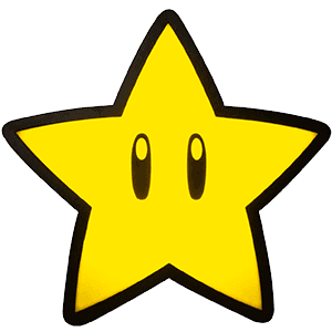 Lámpara Super Mario: Super Estrella